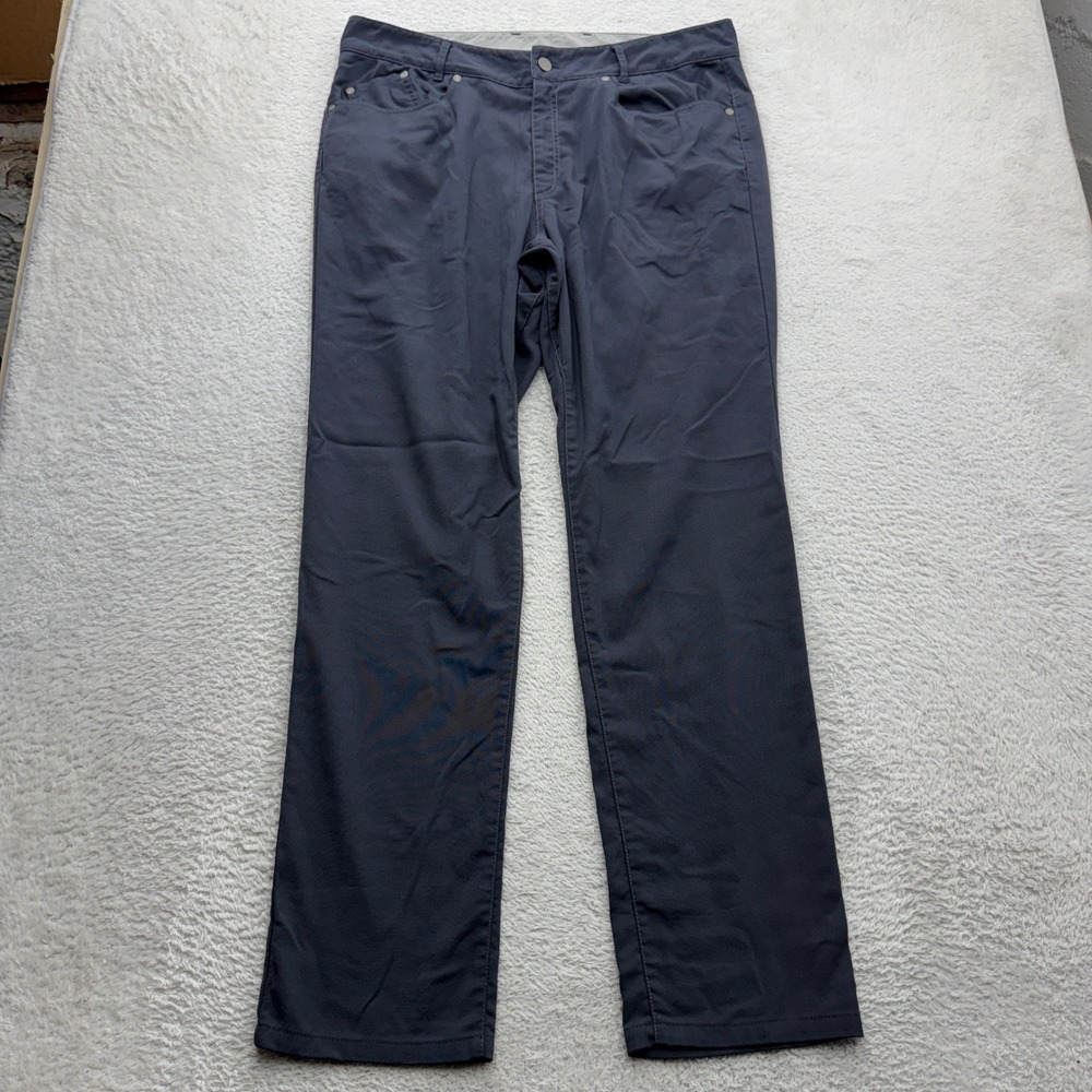 Outlier Slim Dungarees Men 36 Dark Charcoal Navy Blue Schoeller Workcloth Pants